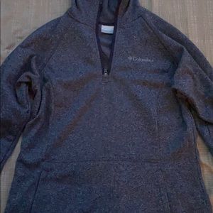 Columbia Quarter zip hoodie